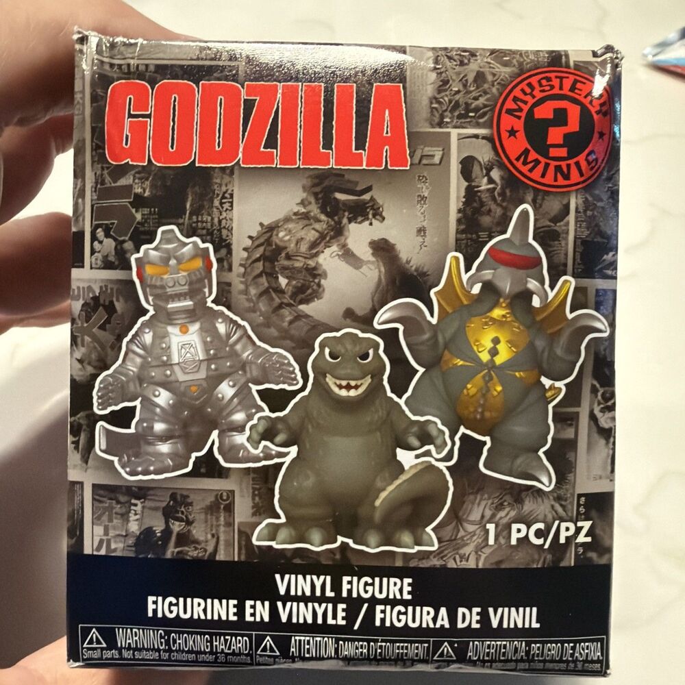 Funko Mini Vinyl Figure - Godzilla [70 Years] Sealed Box 1 Random Figure New